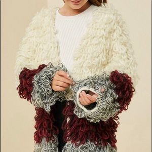 Shaggy Sweater Knit Coat 😍